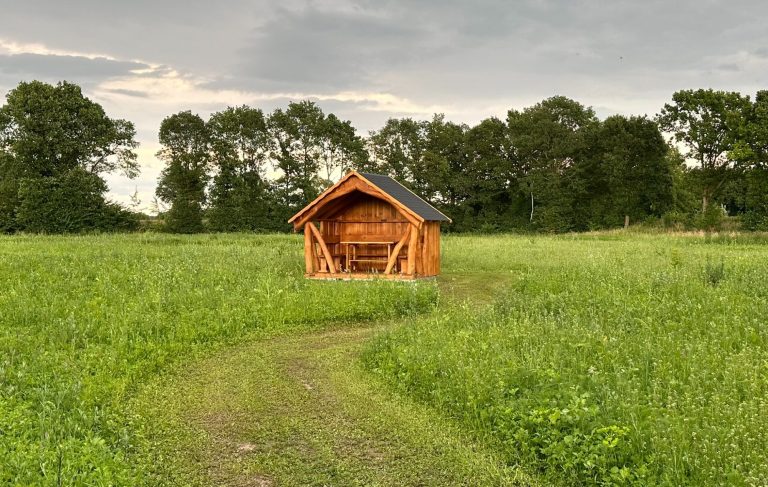 Holzhütte in Quarnstedt Holzhütte zum Verweilen